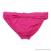 Kenneth Cole Women's Berry Pink Solid Hipster Bikini Bottom Large B00U6O7BJI